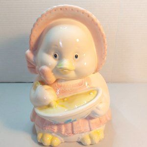 Vtg Baby Chick Cookie Jar 12" , Gailstyn-Sutton